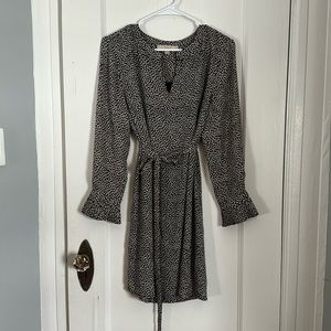 LOFT Shift Dress with Belt
